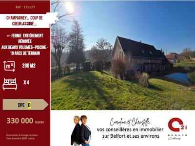 Maison à vendre, Champagney - Cheminée